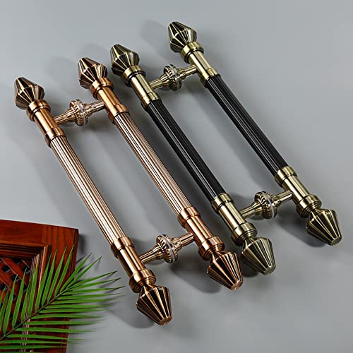Poignée de porte push pull noire 60cm pour bureau et garage - 3