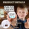 6 Pack Digital Timer for Teacher Small Timers for Kids Magnetic Back ...
