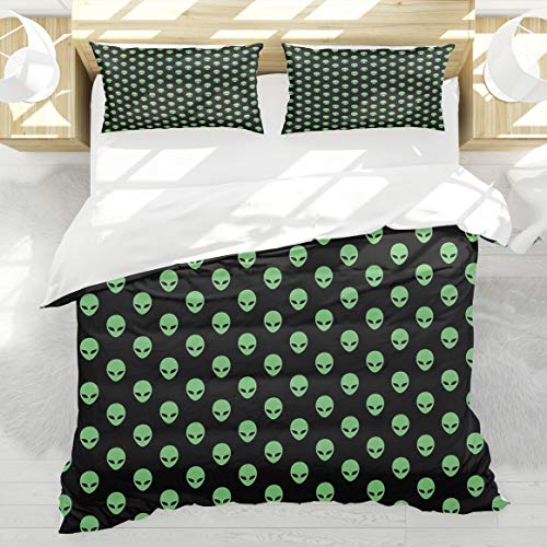 Housse de couette extraterrestre 140x200 idéale pour décorer une chambre ado - 2