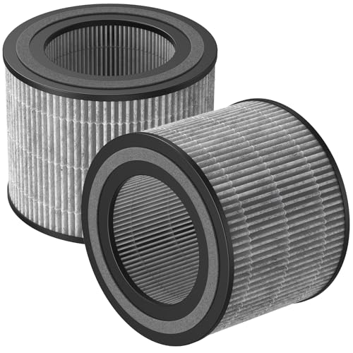 2 Pack AC2224A Filter Replacement for Amazon Basics AC2224A Air Purifier