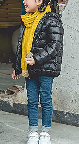 Vkvka Winter Hooded Down Coat For Kids Baby Boys Girls Lightweight Puffer Jacket Infant Padded Outwear #TOP3