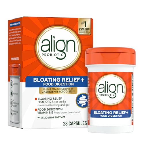 Align Bloating Relief + Food Digestion
