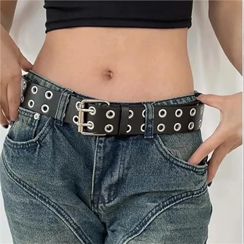 Ladies' Fashion Belt Paired With Jeans Gothic Rivet Decorative Belt Street Style PU Leather Belt Waist Belt Daily Wear2