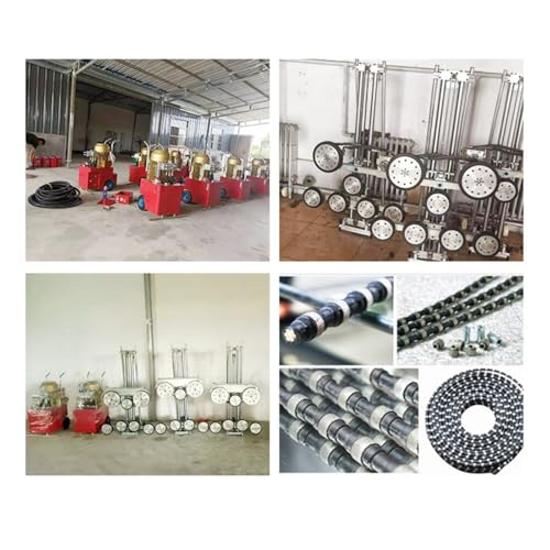 Máquina de corte de fio diamantado hidráulico granito hard rock corte concreto máquina de serra de f