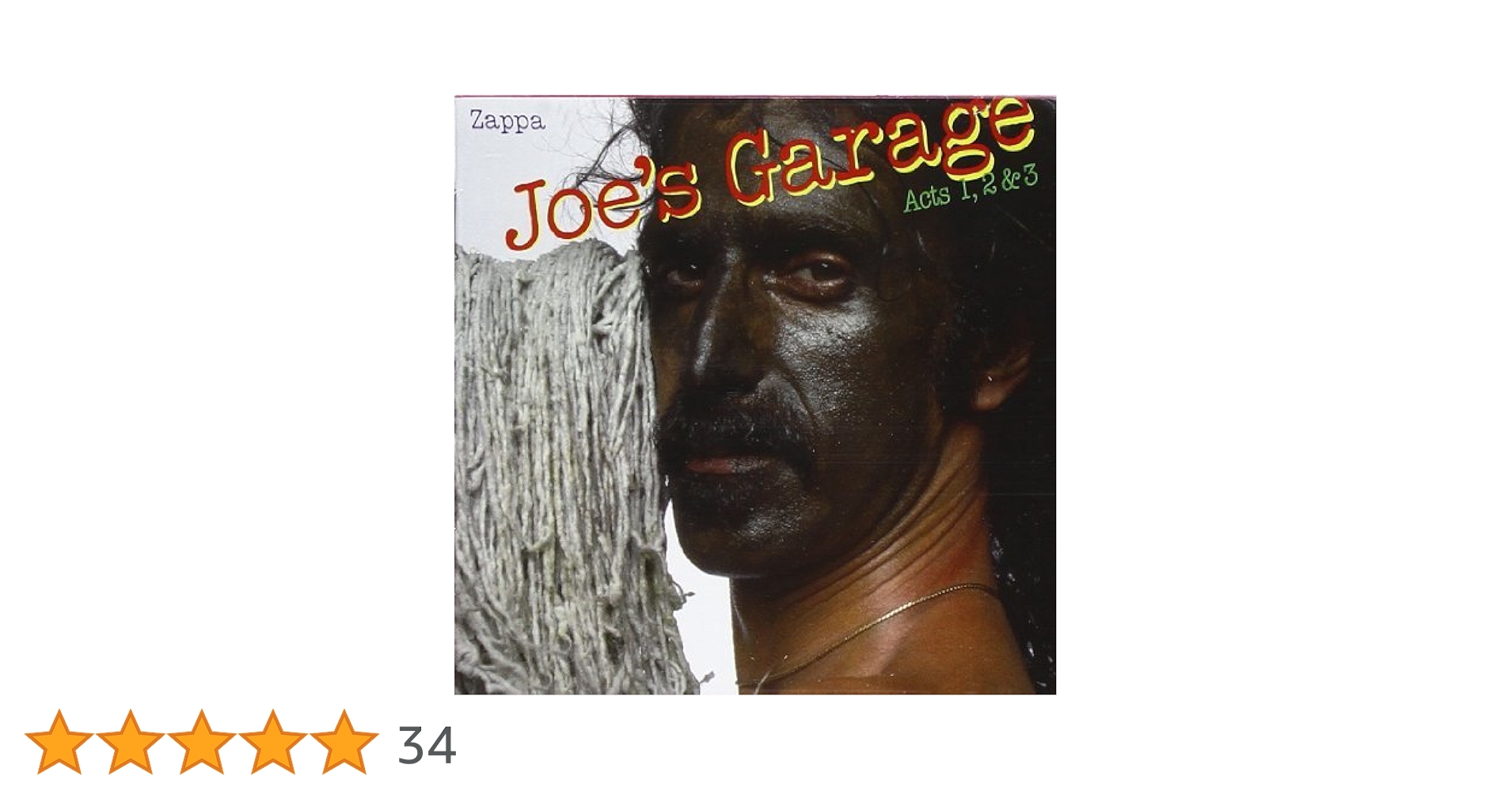 洋楽 Frank Zappa - Joe's Garage Acts II & III Joe's Garage, Acts I, II, & III [2 CD] by Frank Zappa (2012