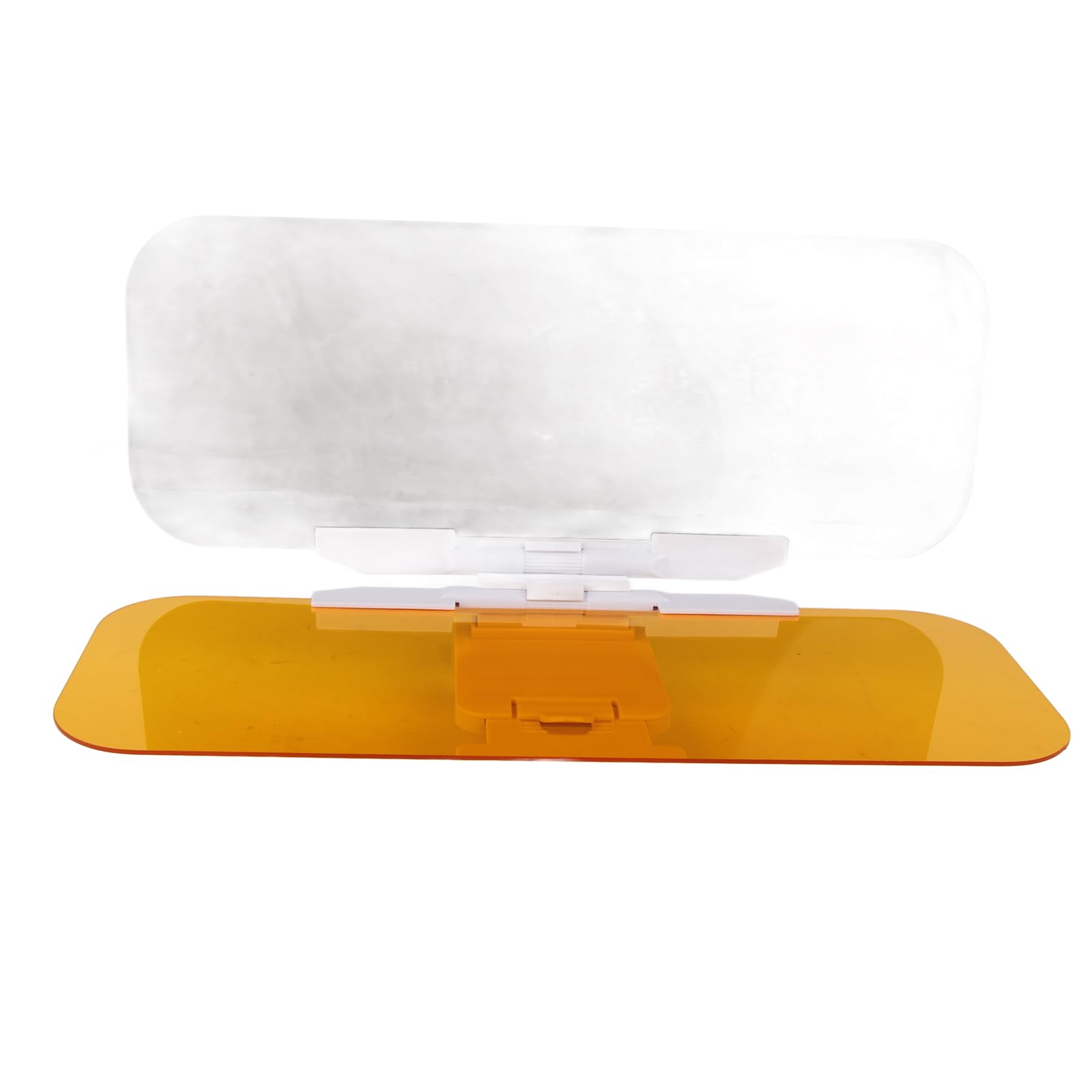 Qiilu P2n394 Rallonge de Pare- 2 en 1 en Verre Transparent antireflet pour Conduite de Jour et de Nuit