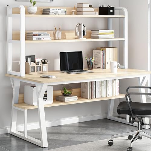 La scrivania da lavoro e ufficio presenta un design elegante e minimalista che si adatta a qualsiasi ambiente. Con un desktop spazioso, può ospitare computer, laptop e oggetti essenziali come una tazza di caffè o una mini pianta. Disponibile in due dimensioni, 100 cm e 80 cm, è perfetto per camere da letto, uffici o angoli, consentendo di ottimizzare il tuo spazio di lavoro in modo efficiente.
