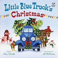 Little Blue Truck's Christmas Audiolibro Por Alice Schertle arte de portada