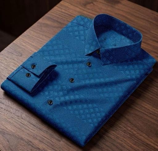 Image of TH BROTHER Men Casual Solid Collared Buttondown Shirt Comfortable Breathable Regular Fit Stylish Modern Daily Outfit