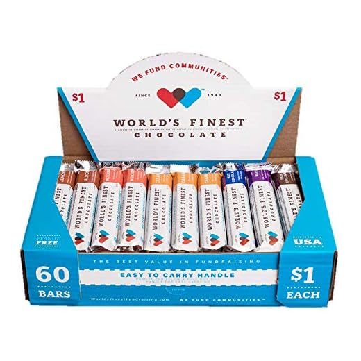 World's Finest® Chocolate - 60 Candy Bar Fundraising Variety Pack