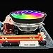 ZOOMY RGB Luce Dissipatore di Calore Ventola di Raffreddamento Silenzioso CPU CPU - Colorato