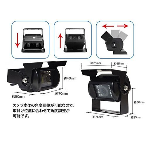Amazon.co.jp: 12V/24V対応 高輝度9インチカラーLCD液晶モニター +