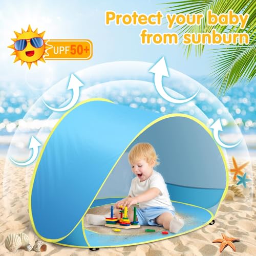 Kapeazo Baby Beach Tent with Pool