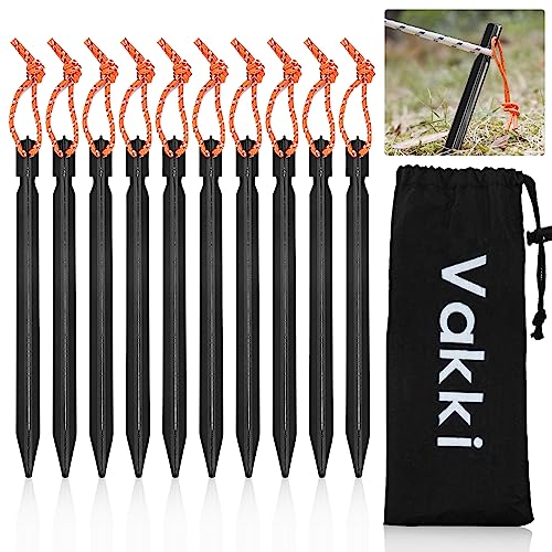CANIGHT Zelt-Verbindungsstifte 10-tlg. - Tragbare Seil-Pins Für Camping