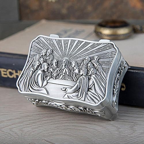 Boîte de rangement de bijoux chrétienne pour préserver votre foi