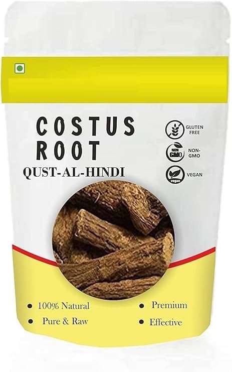 AHSD Costus Root | Raíz de Costus indio | Qust - Al - Raíz hindi | - (100 g)