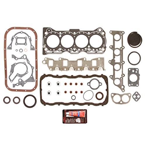 Evergreen Engine Rering Kit Fsbrr8005Eve Compatible With 89-95 Geo Tracker Suzuki Sidekick 1.6 Sohc G16Kc Full Gasket Set, Standard Size Main Rod Bearings, Standard Size Piston Rings #TOP1