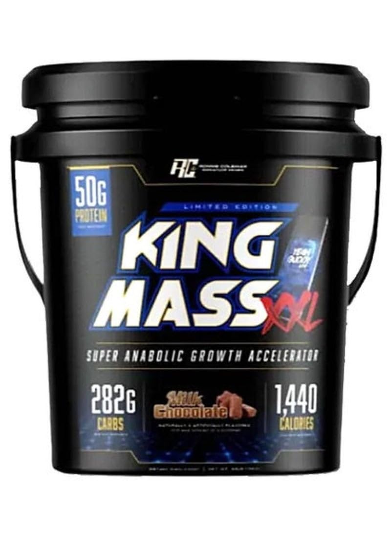 Ronnie Coleman King Mass XXL Milk 50g Protein Per Serving Chocolate Flavour 15 Lbs