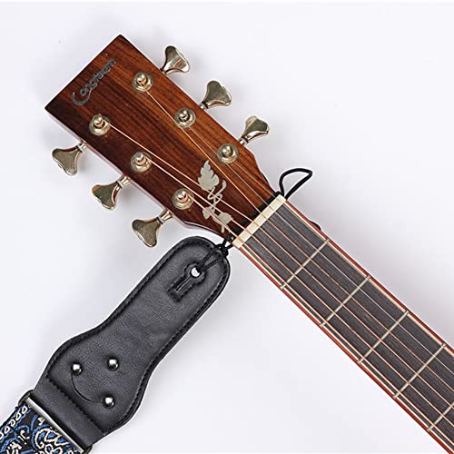 LIZHOUMIL Sangle de guitare, sangles de guitare de 5 cm de large, longueur réglable, cordon à motif brodé, accessoires… - Les Beatles, Paul McCartney, John Lennon, RIngo Starr, George Harrison LIZHOUMIL Sangle de guitare, sangles de guitare de 5 cm de large, longueur réglable, cordon à motif brodé, accessoires… – Image 3