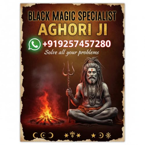 Genuine Black Magic Expert | Solves Love, Career & Money Problems Solutiom Aghori Ji +91 9257457280 cover art