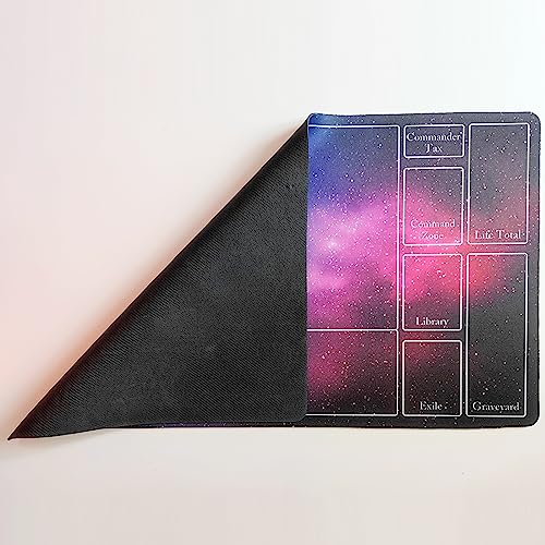 Sixtore Starry Sky 14X24In Mtg Playmat With Mtg Zone Layout Compatible For Edh And Commander(Sky1,Non-Stitched) #TOP3