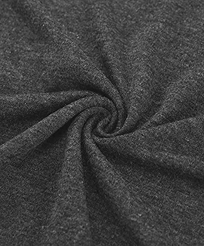 Graphic Tees For Women,Happy Camper Shirt For Women Camping Tee Shirts Funny Cute Graphic Tee Short Sleeve Letter Print Casual Tee Tops (Xl, Grey) #TOP3