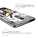 TJS Phone Case Compatible with LG Stylo 4 2018/Stylo 4 Plus/Q Stylus/Q Stylus Plus/Q Stylus Alpha, [Full Coverage Tempered Glass Screen Protector] TPU Matte Color Transparent Clear Soft (Colorful)