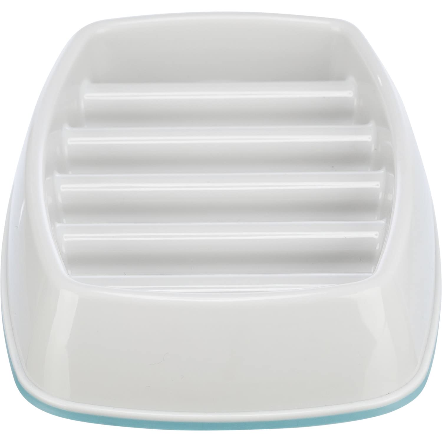 Slow Feeding Feeder, Plastic, Grey, 0.35L/15 x 15 cm - Image 3