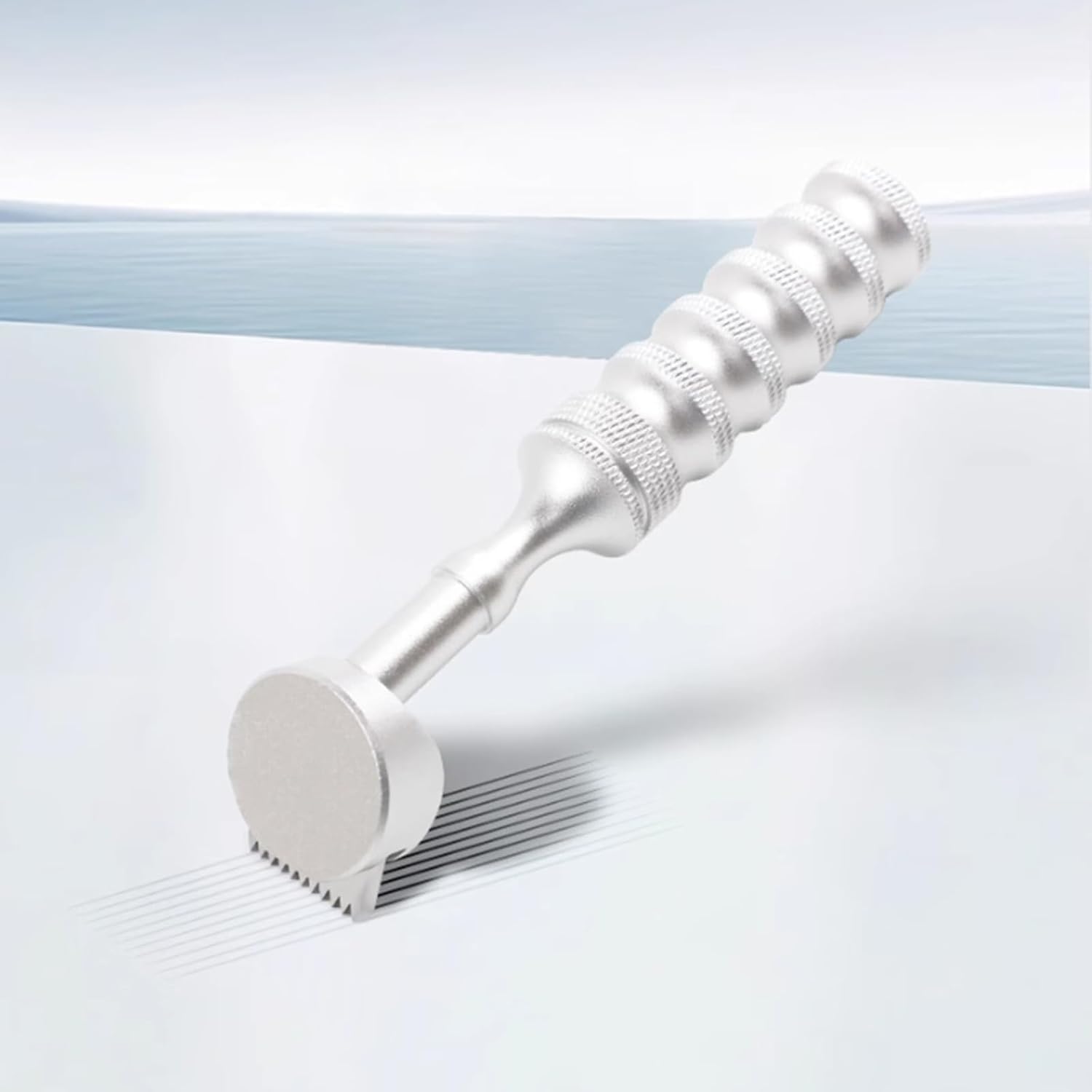 Medidor de adherencia con rayado en cruz, rascador profesional para películas de pintura, con cuchillas de 1 mm/2 mm/3 mm, lupa, caja de aluminio, 11 dientes, para medir la adherencia de recubrimiento