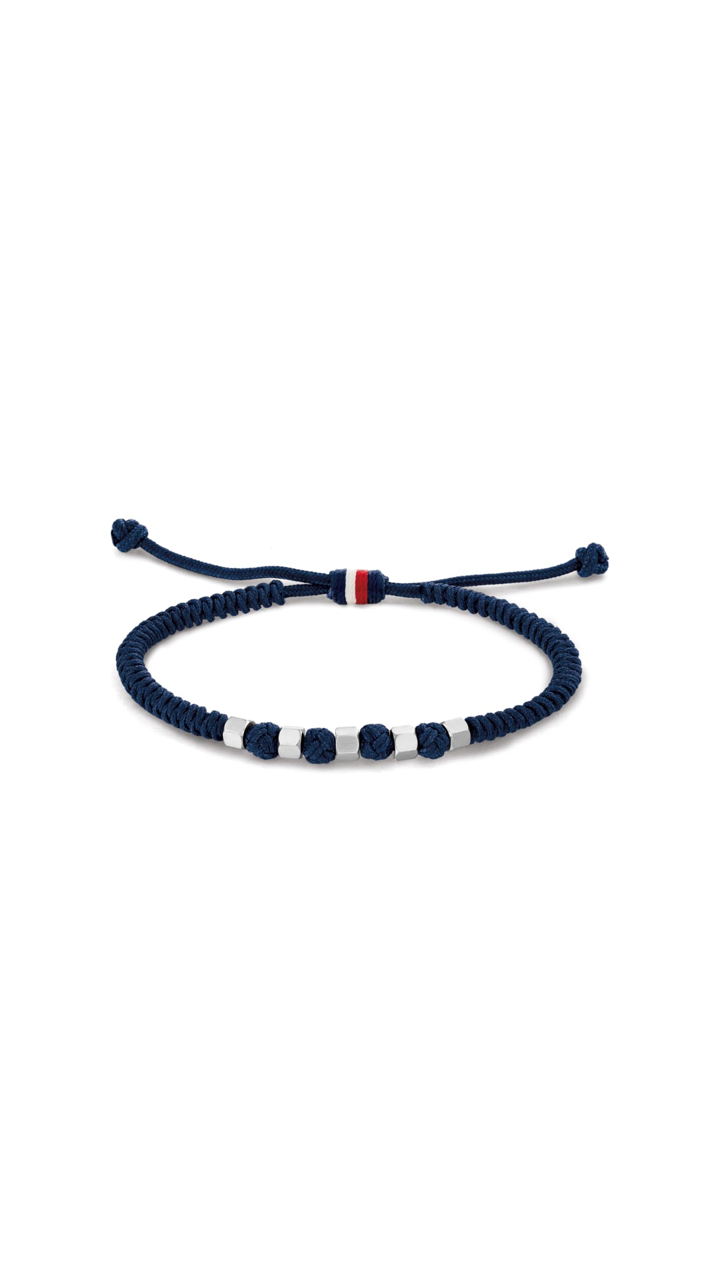 Tommy Hilfiger Jewelry Men's Nylon Bracelet Navy Blue - 2790677