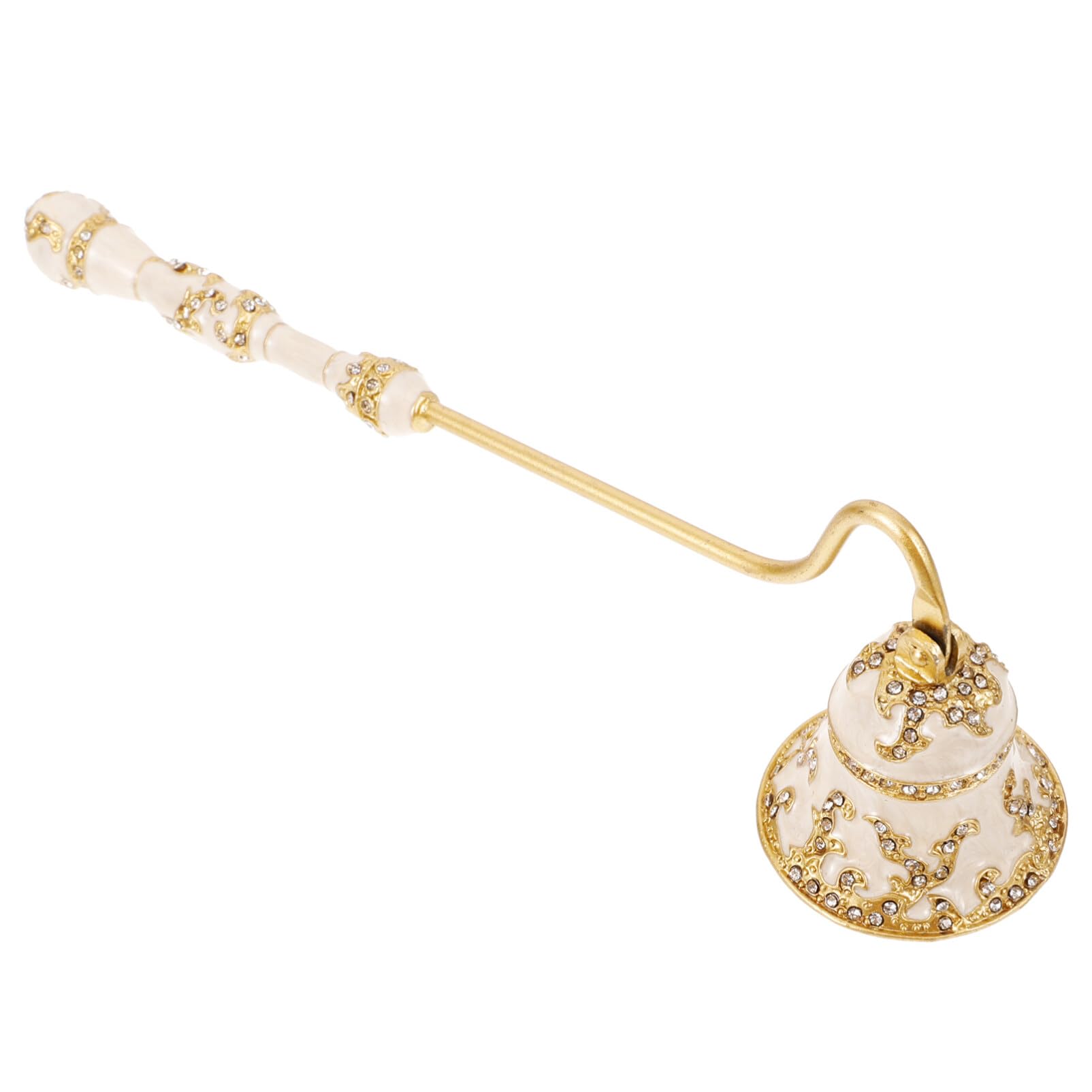 Luxshiny Candle Snuffer, Candle Snuffer Extinguisher with Long Handle Zinc Alloy Wick Flame Snuffer for Putting Out Candle Flame Safely Candle Snuffers Accessory for Candle Lovers