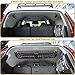 Rear Trunk Cargo Rack Basket Tray Compatible with Toyota FJ Cruiser 2007-2021, Overhead MOLLE Panel Storage Interior Rear Roof Storage Luggage Carrier