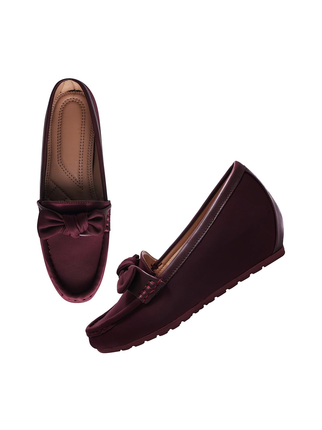 TRYME Latest Collection Comfortable Bellies Slip On Wedges Loafer for Womens and Girls (B0CRDY7Z1S) Amazon Price History, Amazon Price Tracker
