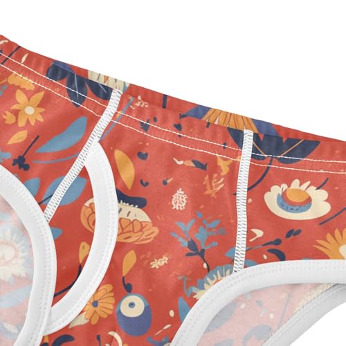 KLL Floral Toddler Boys Soft Briefs Cute Undies4