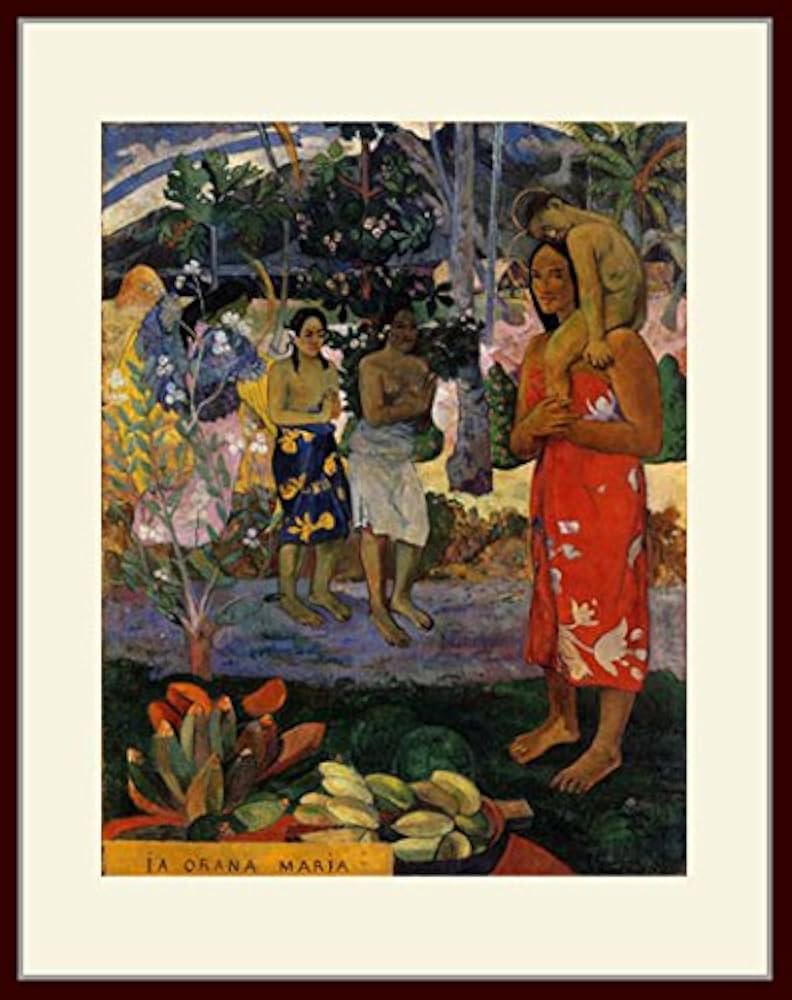 Amazon.co.jp: ゴーギャン・「イア・オラナ・マリア(アヴェ
