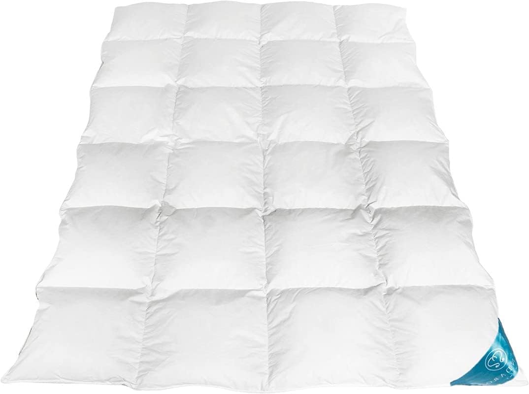 Sandaro Home Daunendecke Winterduvet 135x200; Extra Warm | 70% Daunen, 30% Federn