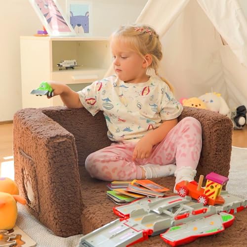 Save on ALIMORDEN 2-in-1 Foldable Toddler Couch & Chair