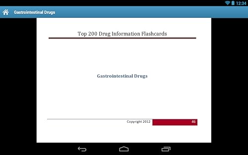 Pharmacy Top 200 Drug Information Flash Cards - Lite