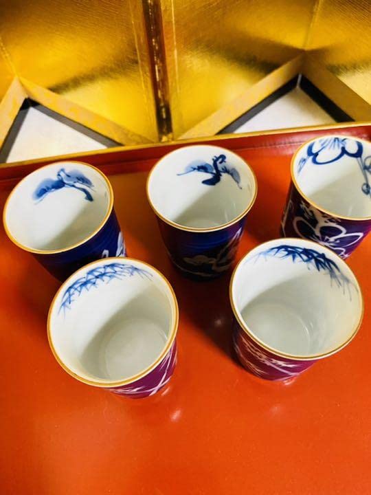清水焼　御猪口 京都最大級の陶器市「清水焼の郷まつり」で、日本酒に合うお猪口