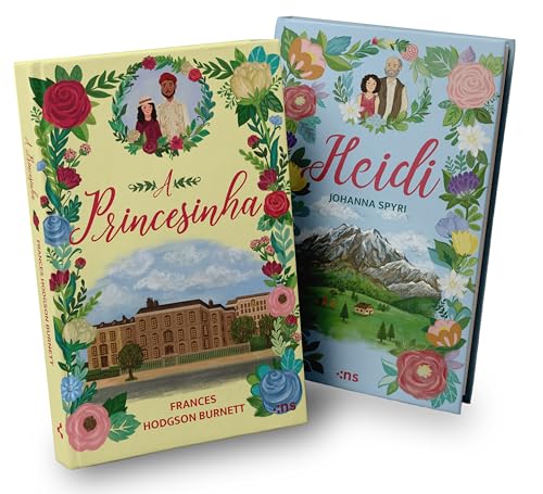 Combo Heidi + A Princesinha: Edição de luxo: Capa dura e fitilho;