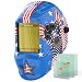 YESWELDER Large Viewing Screen True Color Solar Auto Darkening Welding Helmet,4 Arc Sensor Wide Shade 5/9-9/13 for TIG MIG Arc Weld Grinding Welder Mask LYG-M800H-B