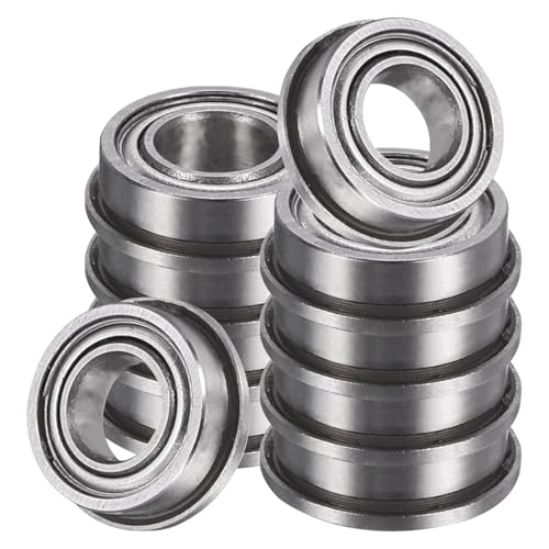 Rodamientos con brida FR166ZZ de acero al cromo ABEC5 doble blindaje de 3/16 x 3/8 pulgadas