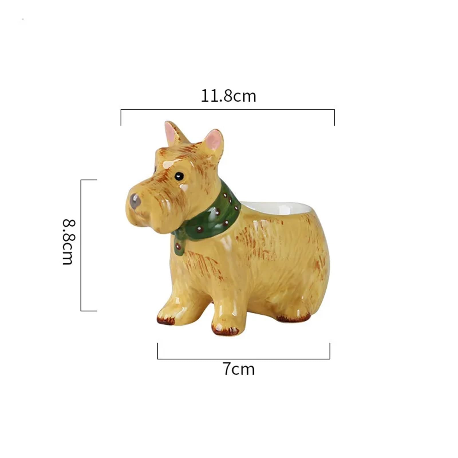 Eierbecher, Kreativität weich gekochte Eierbecher Halter Stander Hund geformt