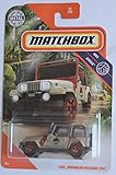matchbox coca cola mattel wheels  Matchbox Jeep Wrangler Rollbar Jurassic 1:64
