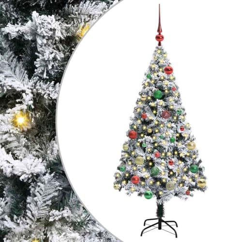 Árbol de Navidad artificial de 150 cm en color blanco para decoración del hogar 3