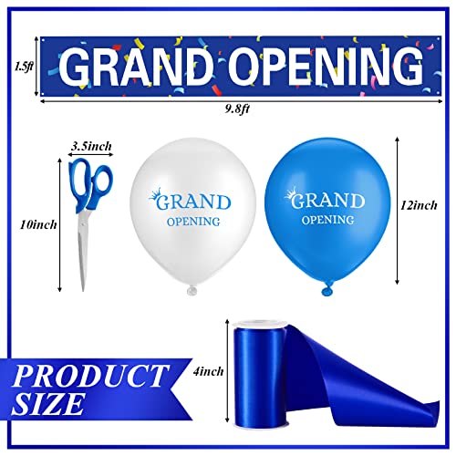 Image of Mixweer Grand Opening Ribbon Cutting Ceremony Kit, Blue