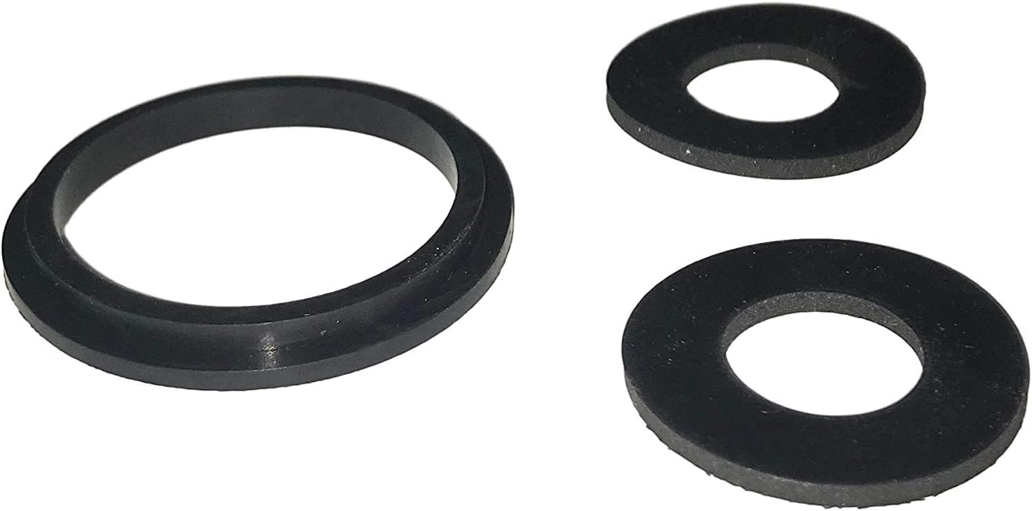 Lay Z Lazy Spa Compatible Rubber Seal Set - 3-Piece Kit with Blower A Seal, B/C Coupling Seals, O Rings - Heavy Duty OEM Replacement Hot Tub Accessories for Leak Repairs