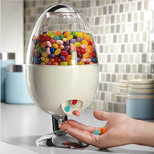 Automatic Treat dispenser Motion Activated Desktop Touch-free Dispenses Gum Candy Snacks Peanuts prevents the spread of germs White