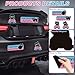4Pcs Black Cat New Driver Car Magnet Sticker Safety Sign, Cute Shivering Cat Student Driver Sign for Car Bumper, Funny Cartoon Nervous Caution Reusable Supplies