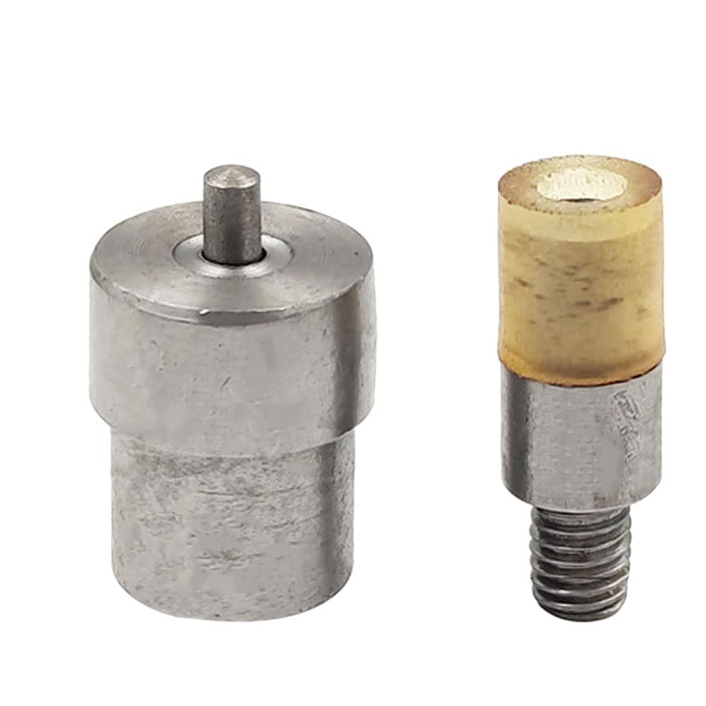 Metal Dies Mold Double Cap Rivets Snap Eyelet Fastener Buttons Installation Tools,15mm(831) Snap Mold
